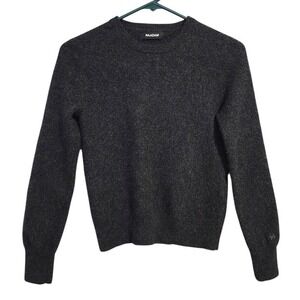 NAADAM 100% Cashmere Gray Crewneck Sweater Minimalist Soft Luxe XS